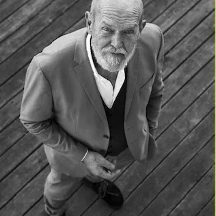 Historiefortæller Carsten Islington portræt af ham