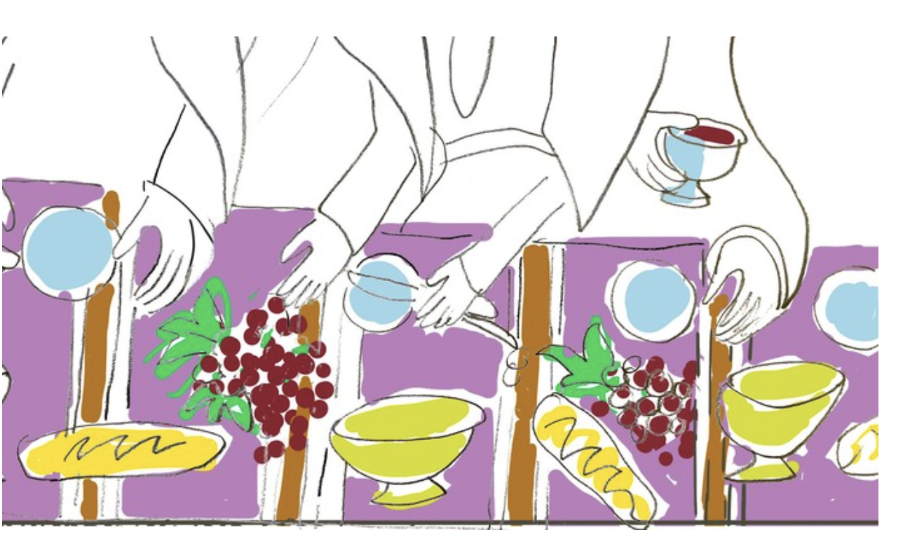 Kirkefrokost med menighedsplejen