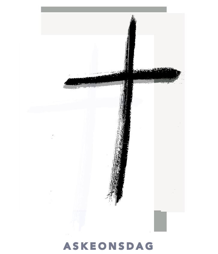 askeonsdag vises her med et kors 