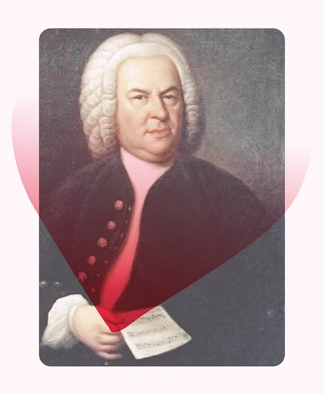 Johan Sebastian Bach i et hjerte